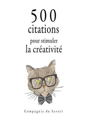 cover image of 500 citations pour stimuler la créativité